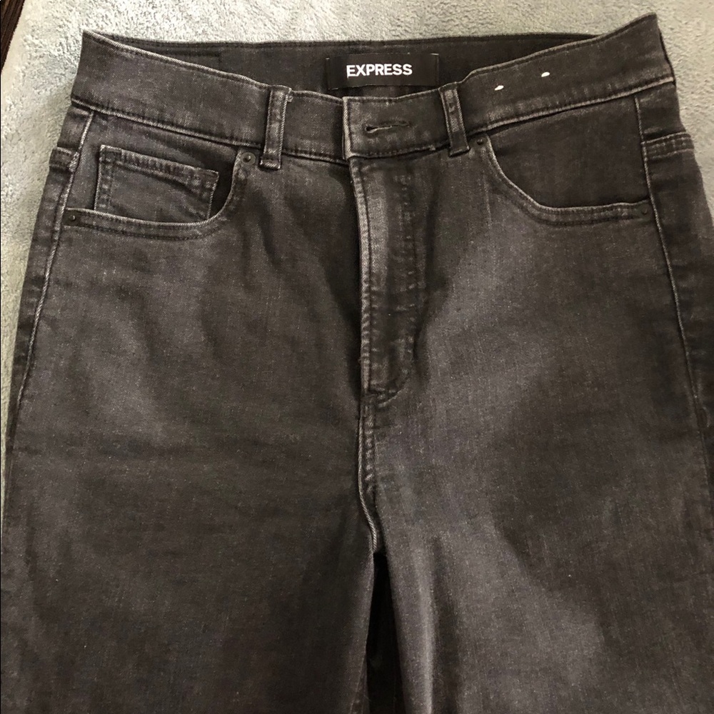 Express Super High Rise Ankle Jeggings 8R